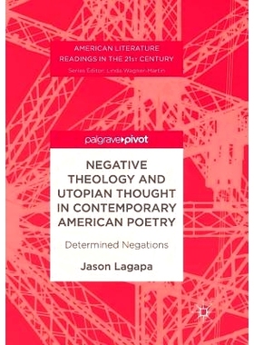 预订 Negative Theology and Utopian Thought in Contemporary American Poetry: Determined Negations: 9783319856179