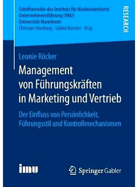 预订 Management von Führungskräften in Marketing und Vertrieb: Der Einfluss von Persönlichkeit, Führungsstil und Kon