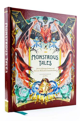 英文原版 精怪故事集 Sija Hong 六厘蛰羊插画 Monstrous Tales 精装收藏版