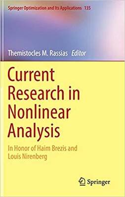 【预售】Current Research in Nonlinear Analys...