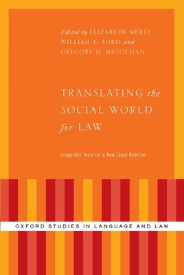 【预订】Translating the Social World for Law