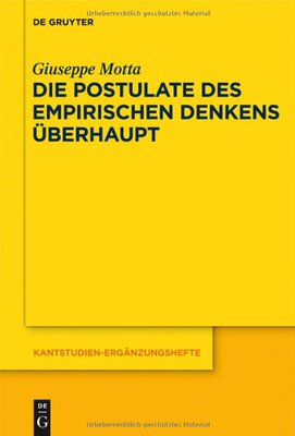 【预订】Die Postulate des empirischen Denkens überhaupt 9783110287714