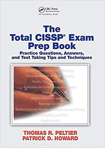 【预售】The Total CISSP Exam Prep Book