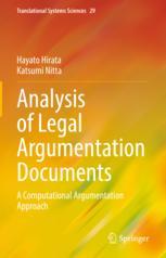 【预订】Analysis of Legal Argumentation Documents 9789811929274