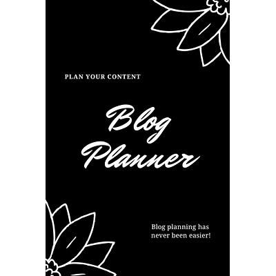 预订 Blog Planner: Bloggers Design, Plan, & Create Using Content Strategy Planning, Creating Social Media Post, Blogger