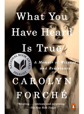 预订 What You Have Heard Is True: A Memoir of Witness and Resistance. National Book Award Finalist 您所听到的是真实的：
