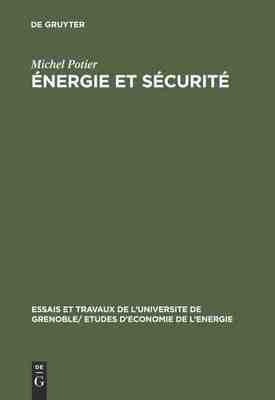 【预订】Énergie et sécurité 9783111272306