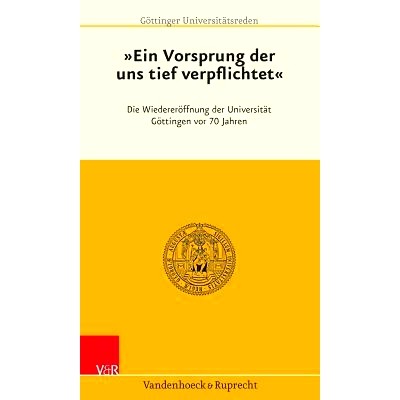 Die Wiederer&ouml;ffnung der Universit&auml;t G