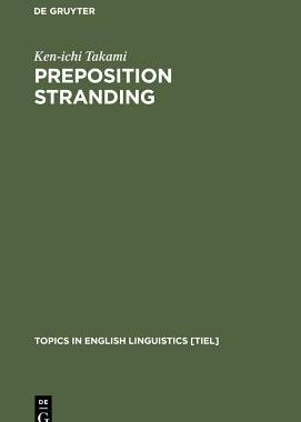 【预订】Preposition Stranding 9783110133769