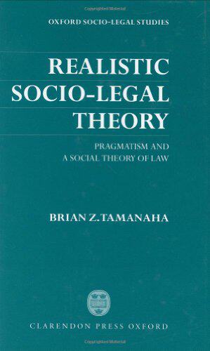 【预订】Realistic Socio-Legal Theory