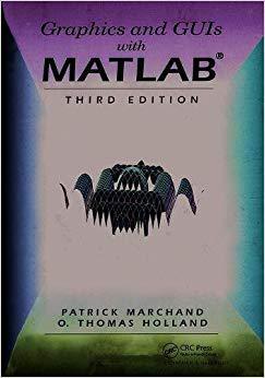 【预售】Graphics and GUIs with MATLAB, Third Edition