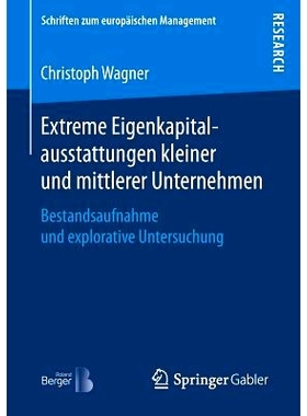 预订 Extreme Eigenkapitalausstattungen kleiner und mittlerer Unternehmen: Bestandsaufnahme und explorative Untersuchung: