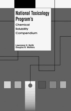 【预订】National Toxicology Program’s Chemical Solubility Compendium