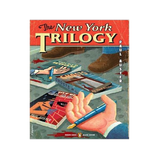 英文原版 保罗·奥斯特 纽约三部曲 企鹅经典豪华毛边版 The New York Trilogy: City of Glass; Ghosts; Locked Room Paul Auster