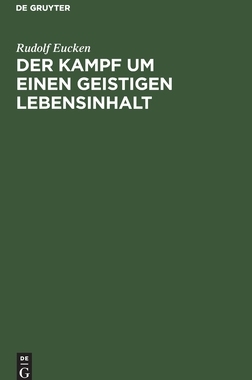 【预订】Der Kampf um einen geistigen Lebensinhalt 9783111088075