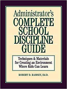 【预售】Administrator’s Complete School Discipline Guide; Techniques & Materials for Creating an Environmentwhere ...