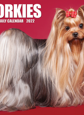 【预订】Yorkies 2022 Box Calendar - Dog Breed Daily Desktop 9781549220715
