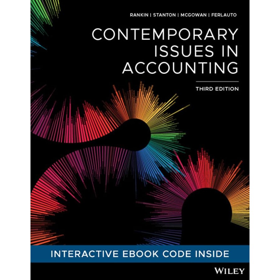 预订 Contemporary Issues In Accounting 3E Print And Interactive E-Text 会计学当代问题 第3版 打印与交互式电子文本 9780730