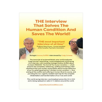 [预订]THE Interview That Solves The Human Condition And Saves The World! 9781741290561