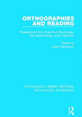 【预订】Orthographies and Reading