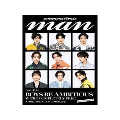 [预订]commons & sense man ISSUE34(2023APRIL,SPRING & SUMMER) SPECIAL EDITION 9784309922584