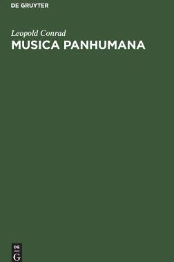 【预订】Musica Panhumana 9783110029420
