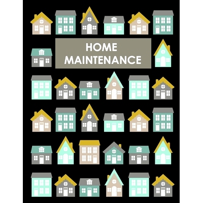 预订 Home Maintenance Log Book: House Repair Checklist Tracker For Scheduling Services and Repairs, Notebook For Home Im