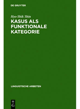 预订 Kasus als funktionale Kategorie: Zum Verhältnis von Morphologie und Syntax: 9783484302952