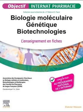 预订 Biologie Moléculaire - Génétique - Biotechnologies: L’Enseignement En Fiches
