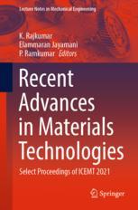 【预订】Recent Advances in Materials Technologies 9789811938948