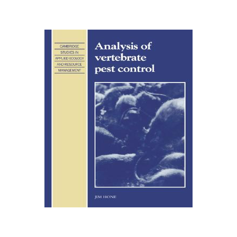 【预售】Analysis of Vertebrate Pest Control