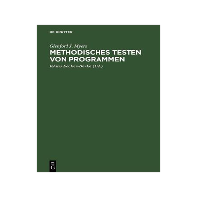预订 Methodisches Testen von Programmen