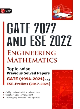 预订 GATE 2022 & ESE Prelim 2022 - Engineering Mathematics - Topic-wise Previous Solved Papers: 9789391061593