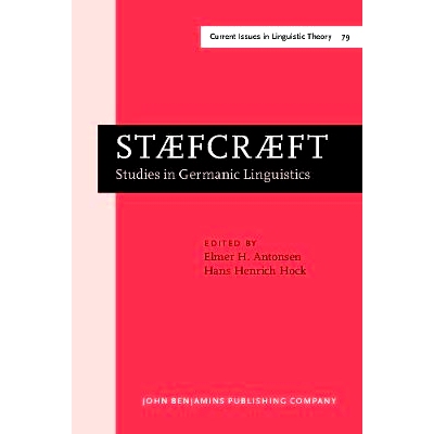 预订 STAEFCRAEFT: Studies in Germanic Linguistics. Selected papers from the 1st and 2nd Symposium on Germanic Linguistic