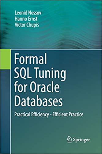 【预售】Formal SQL Tuning for Oracle Databas...