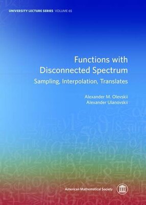 【预售】Functions with Disconnected Spectrum