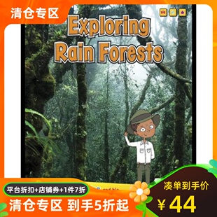 Forests 现货英文原版 Rain Exploring 儿童百科读物 探索雨林