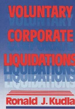[预订]Voluntary Corporate Liquidations 9780899302751