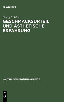 【预订】Geschmacksurteil und ästhetische Erfahrung 9783110080193