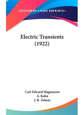 预订 Electric Transients (1922): 9780548952078
