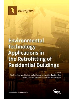 预订 Environmental Technology Applications in the Retrofitting of Residential Buildings: 9783036552699
