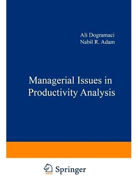 预订 Managerial Issues in Productivity Analysis: 9789401087056