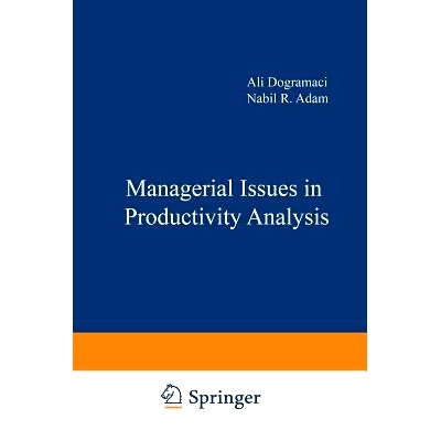 预订 Managerial Issues in Productivity Analysis: 9789401087056
