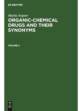 预订 Org. Chem. Drugs A. Synon. V. 2  6A Ocds: 9783112478592