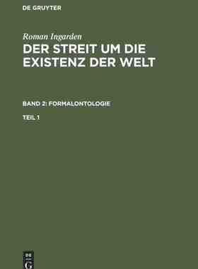 【预订】INGARDEN: STREIT UM EXISTENZ 2/1 9783484700482
