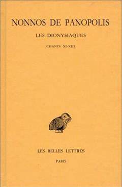 [预订]Les Dionysiaques, Vol. 5. Chants XI-XIII 9782251004471