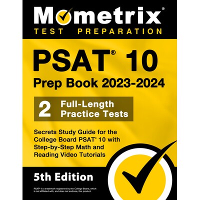 预订 PSAT 10 Prep Book 2023 and 2024 - 2 Full-Length Practice Tests, Secrets Study Guide for the College Board PSAT 10 w
