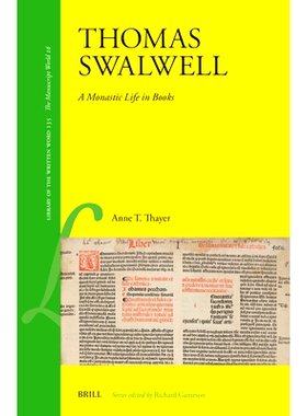 预订 Thomas Swalwell: A Monastic Life in Books: 9789004720107