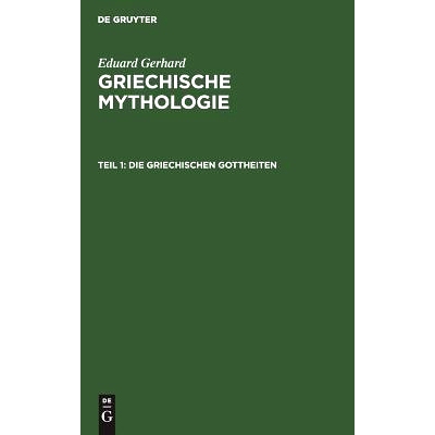 预订 Die griechischen Gottheiten: 9783111086255