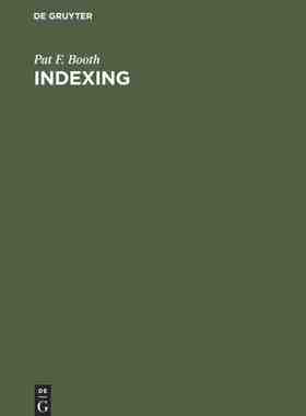 【预订】Indexing 9783598115363